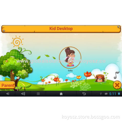 Children's Learning Systems with Learning Program/Parent Control, Android Tablets, Wi-Fi/3G/Camera